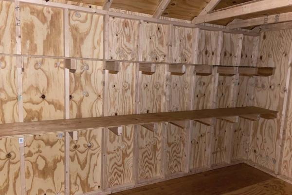 Options 06 - Shelving, Work Bench