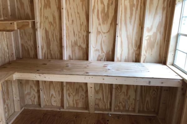 Options 09 - Shelving, Work Bench